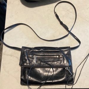 Rebecca Minkoff black leather purse